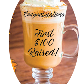 First $100 Raised